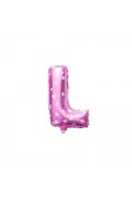 Alphabet Pink Love Foil Balloon